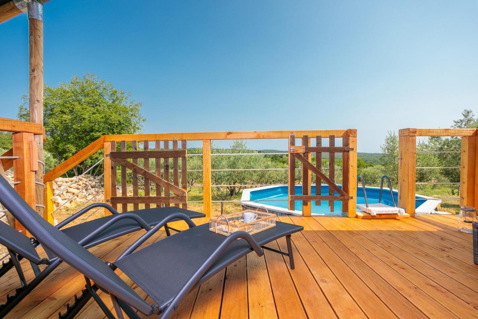 Hotel Prima Insula Glamping Brusici Exteriér fotografie
